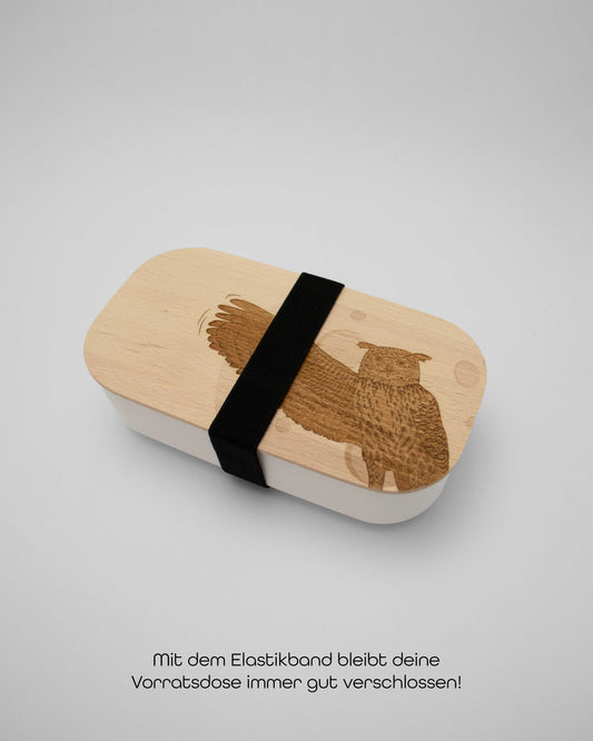 Vorratsdose "huhu" mit Holzdeckel