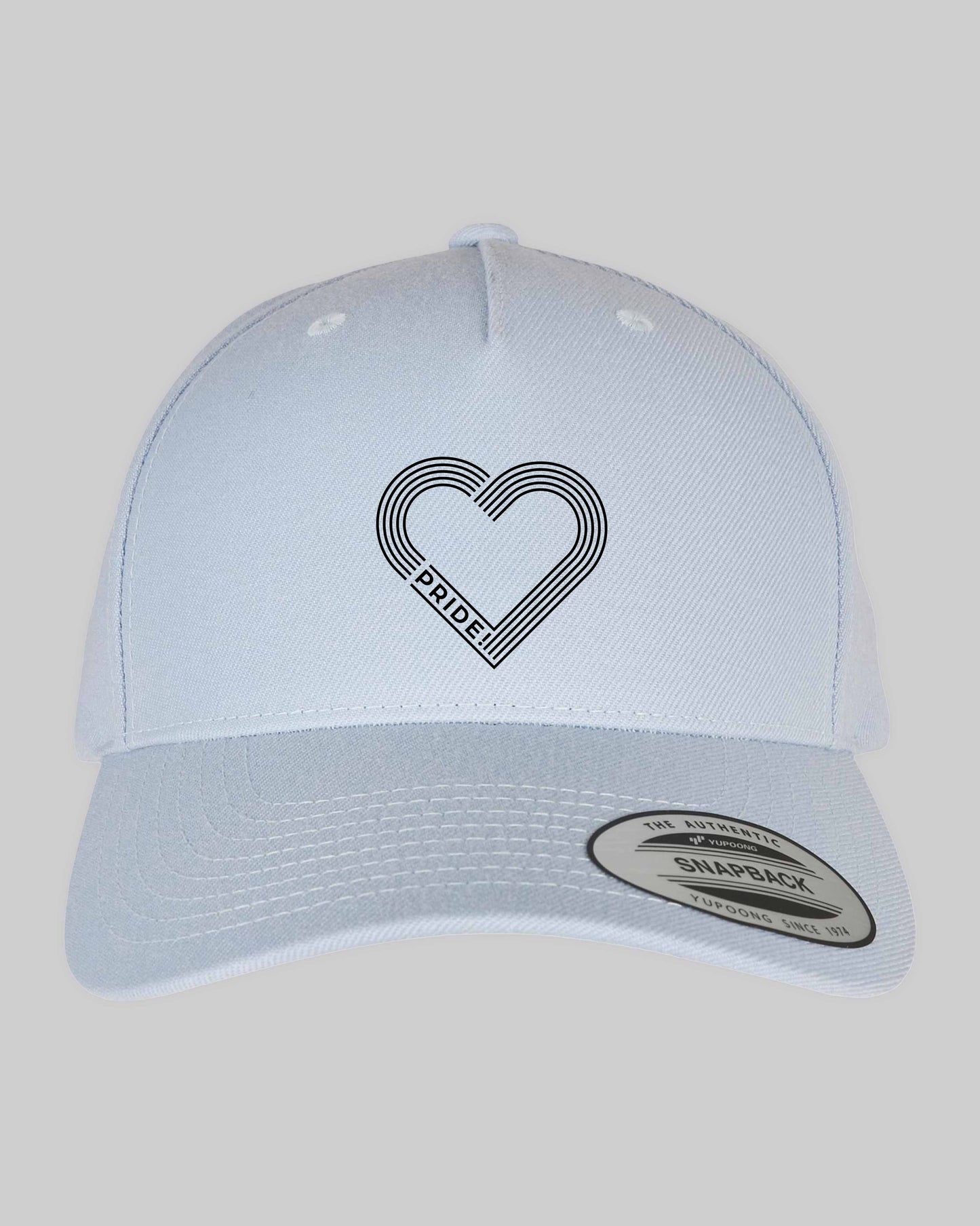 Snapback Cap "pride Herz" in 6 verschiedenen Farben