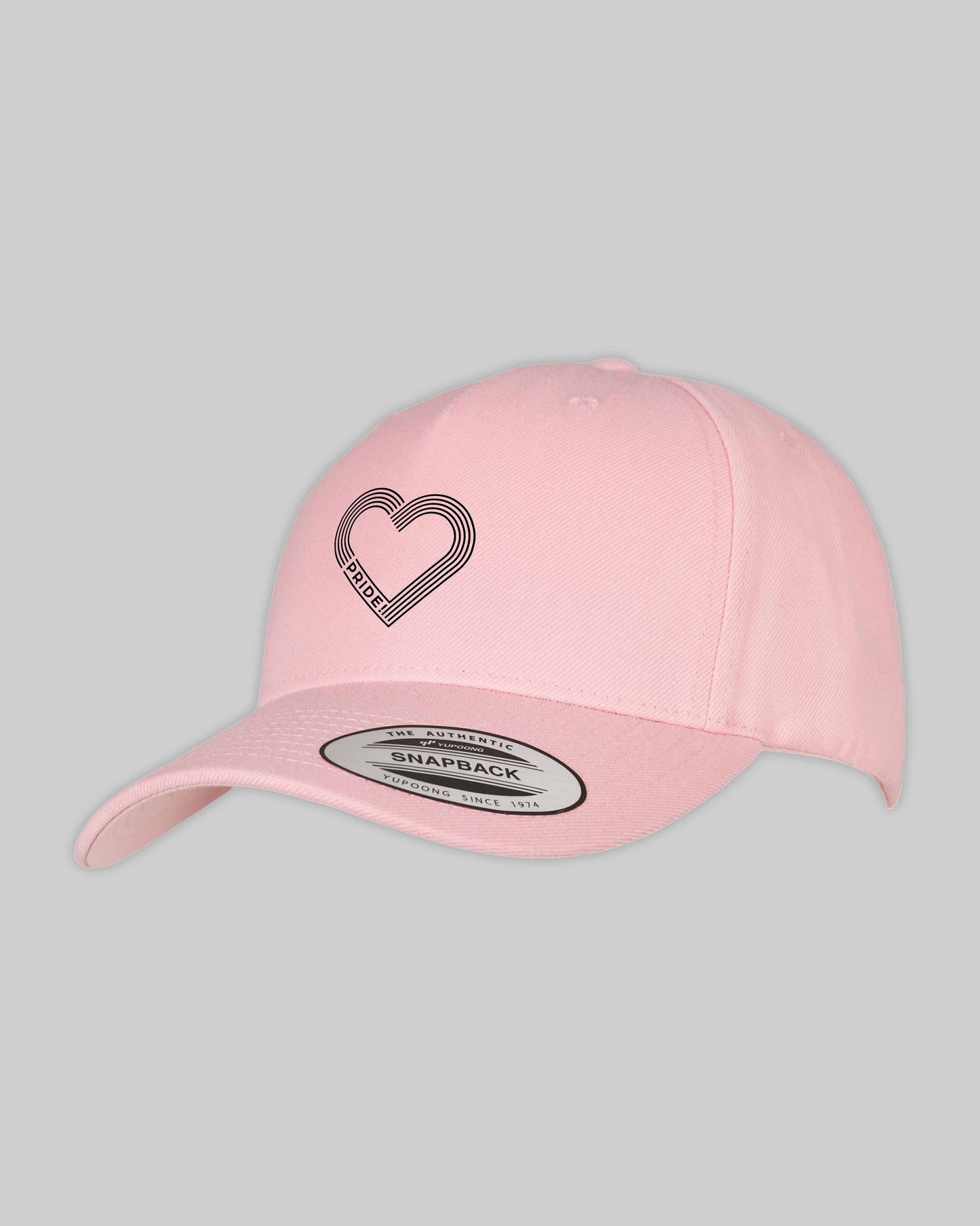 Snapback Cap "pride Herz" in 6 verschiedenen Farben
