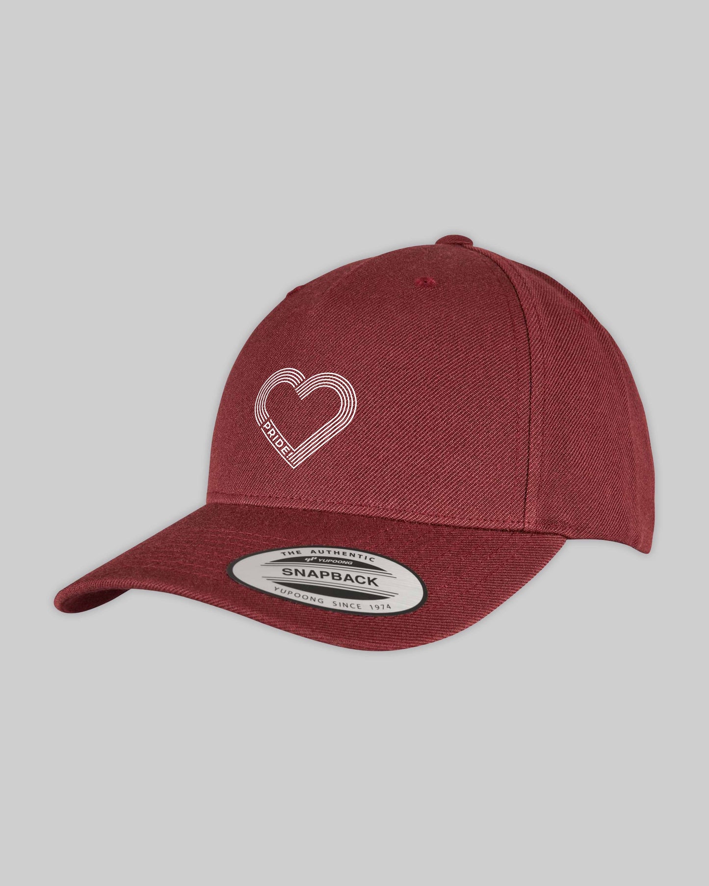 Snapback Cap "pride Herz" in 6 verschiedenen Farben