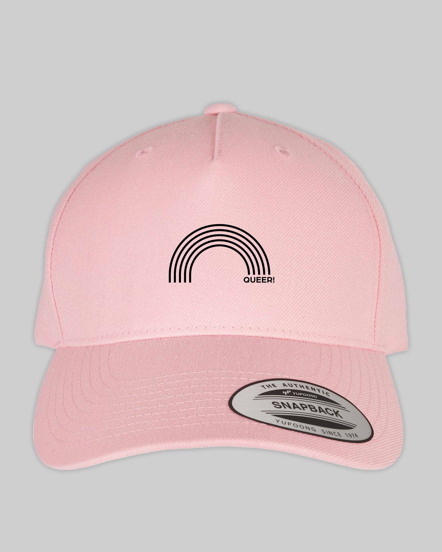 Snapback Cap "queer Regenbogen" in 6 verschiedenen Farben
