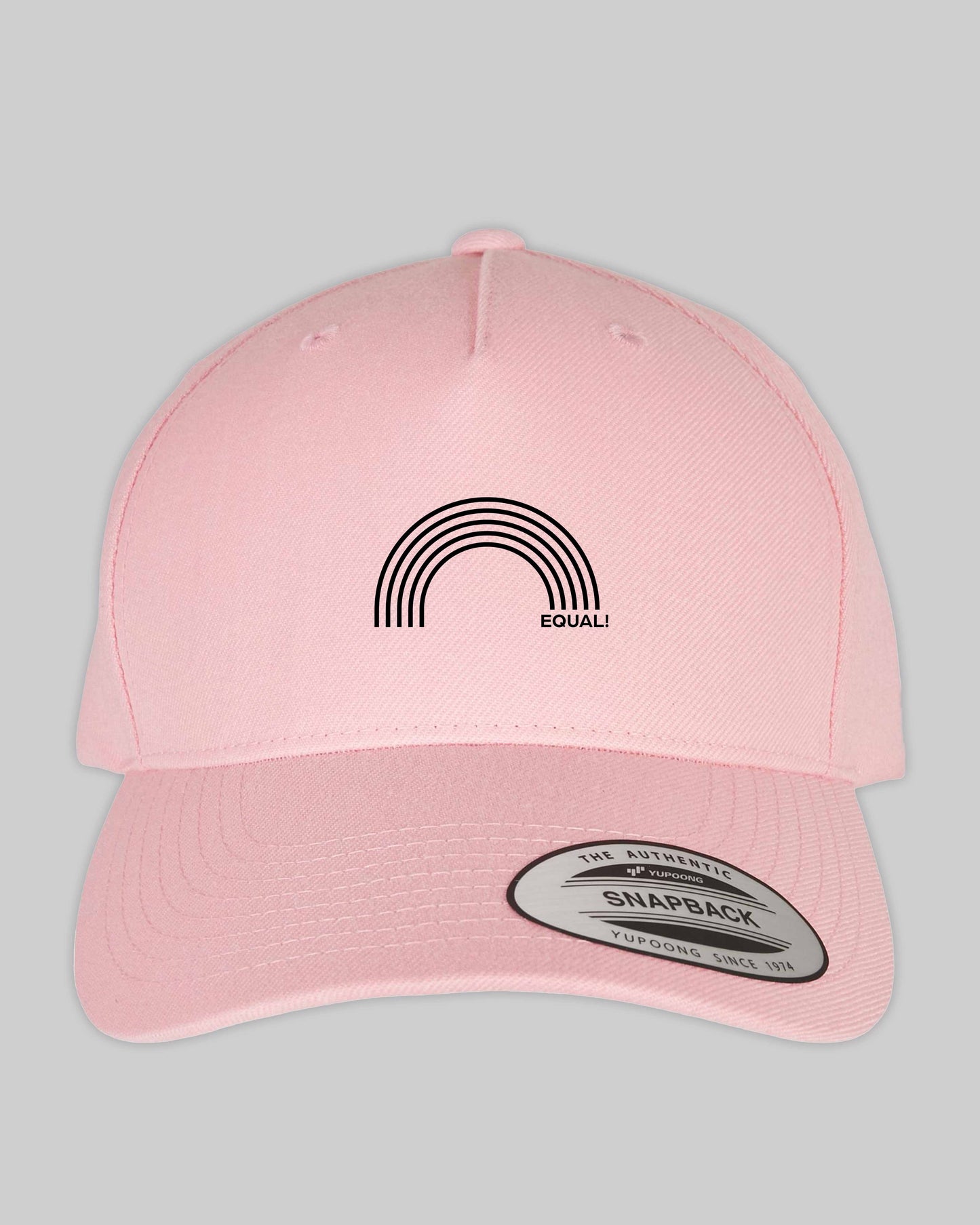 Snapback Cap "equal Regenbogen" in 6 verschiedenen Farben