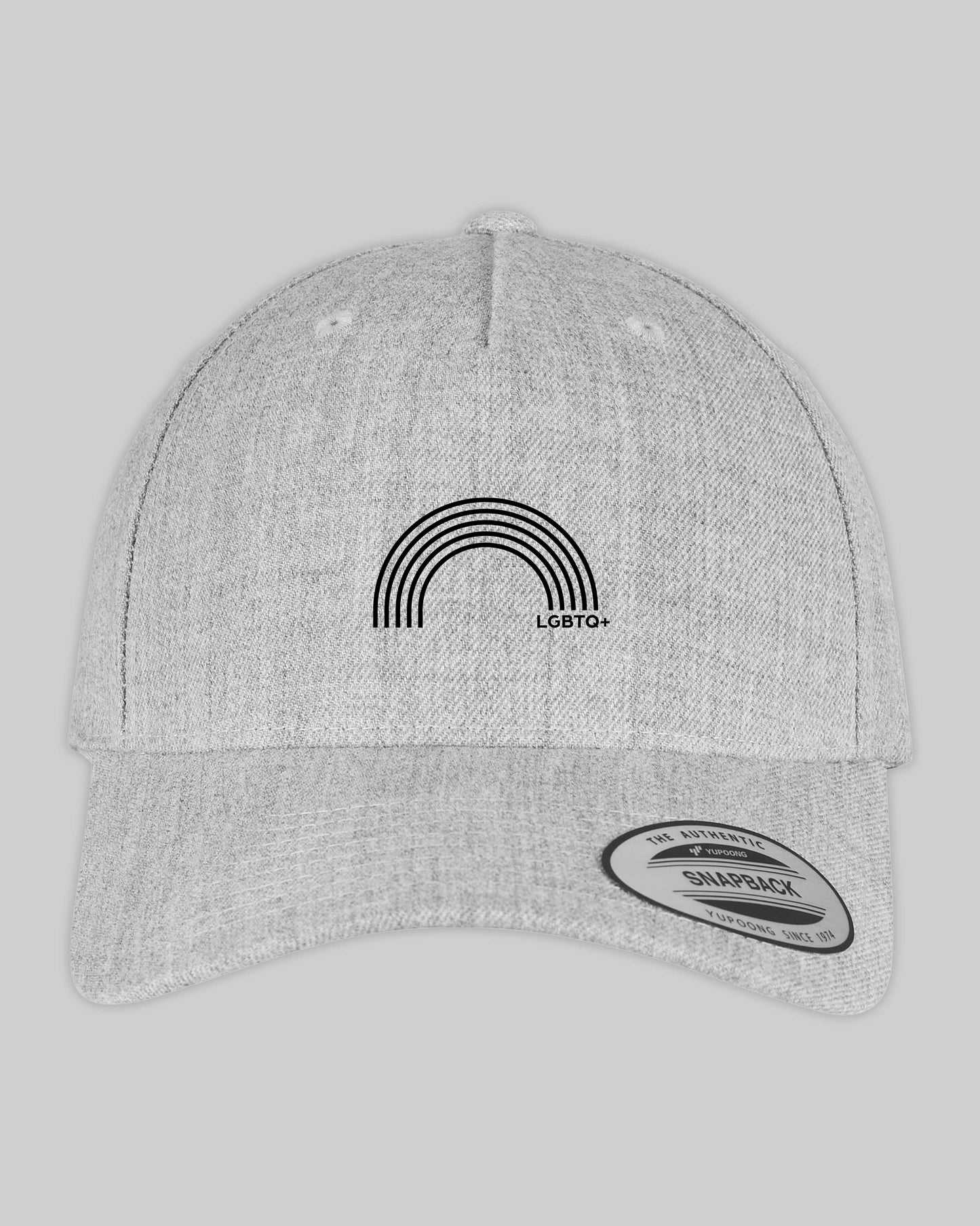 Snapback Cap "lgbtq+ Regenbogen" in 6 verschiedenen Farben