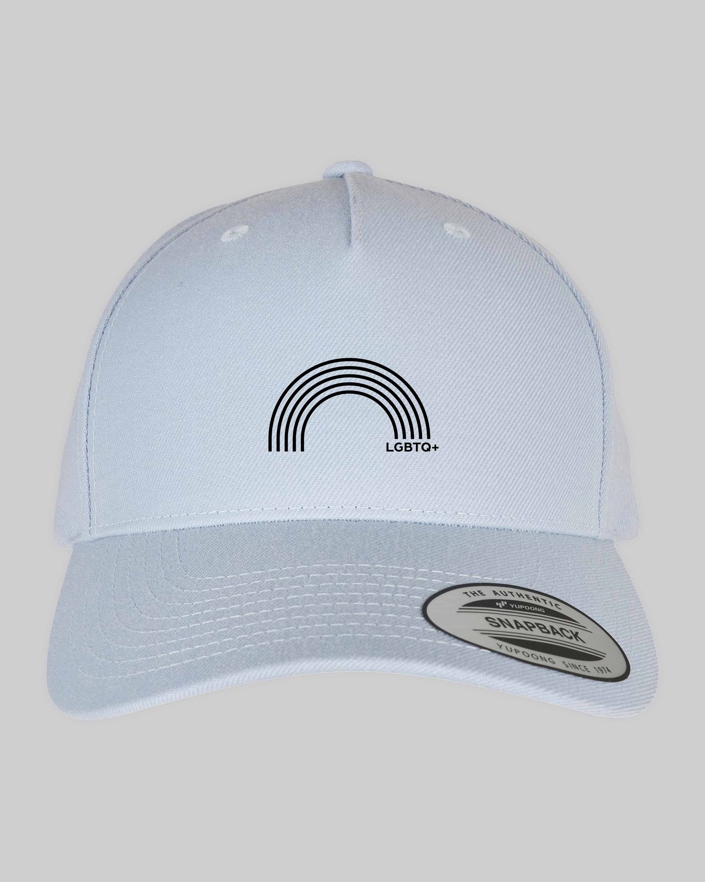 Snapback Cap "lgbtq+ Regenbogen" in 6 verschiedenen Farben