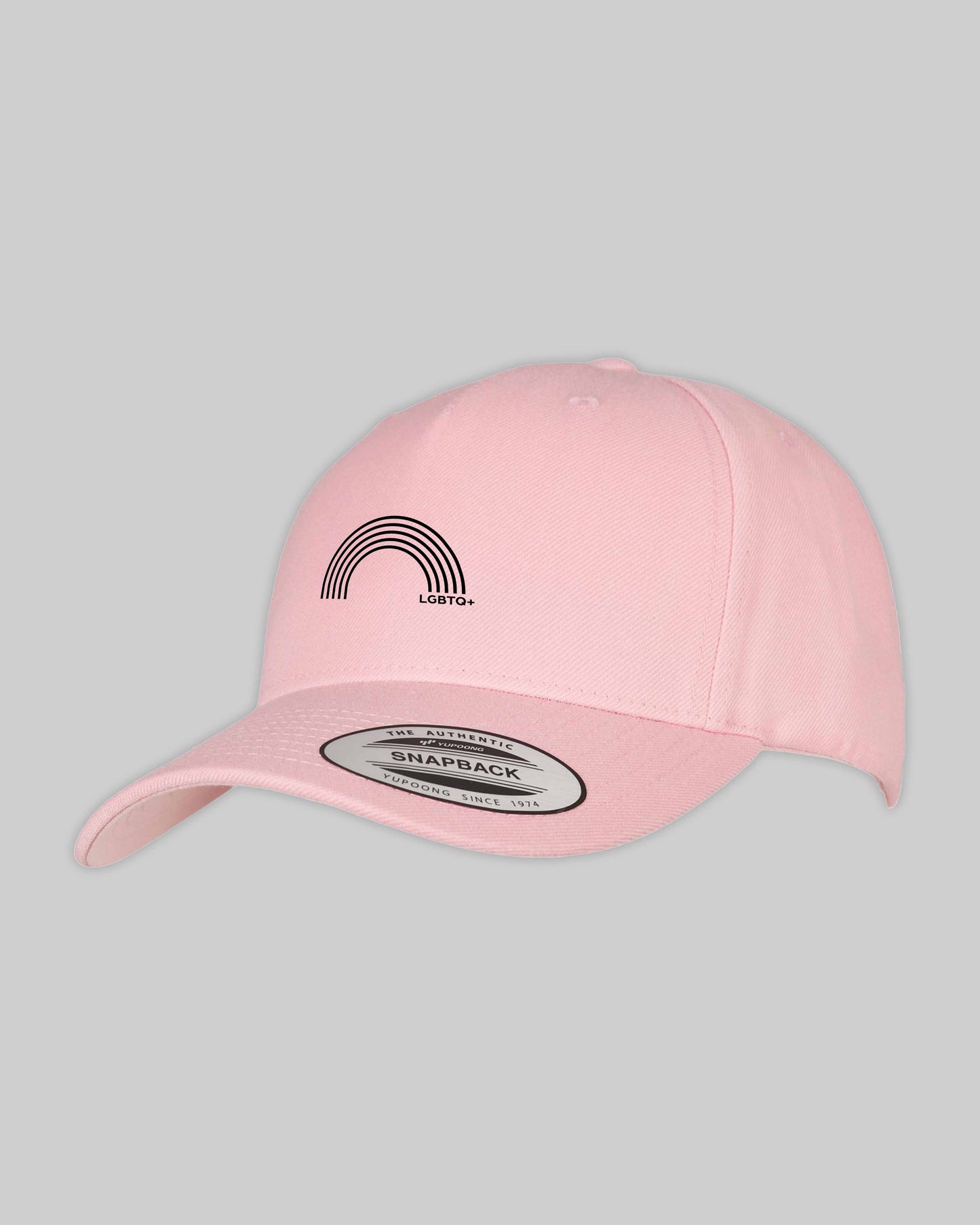 Snapback Cap "lgbtq+ Regenbogen" in 6 verschiedenen Farben