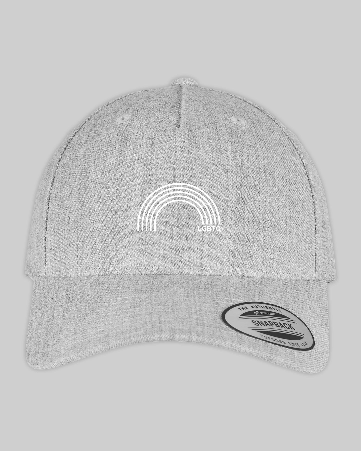 Snapback Cap "lgbtq+ Regenbogen" in 6 verschiedenen Farben