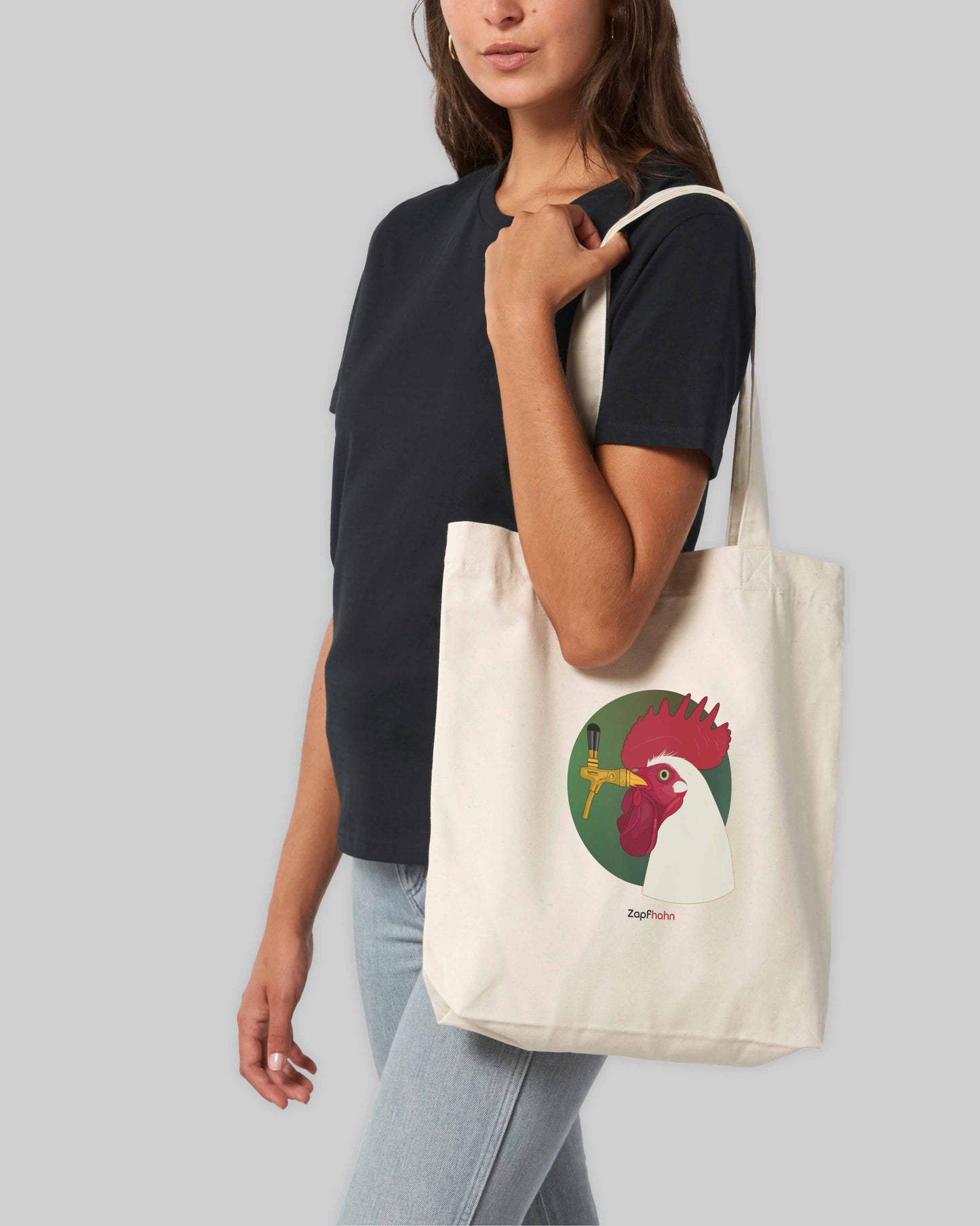 Stofftasche "Zapfhahn" in 2 verschiedenen Farben