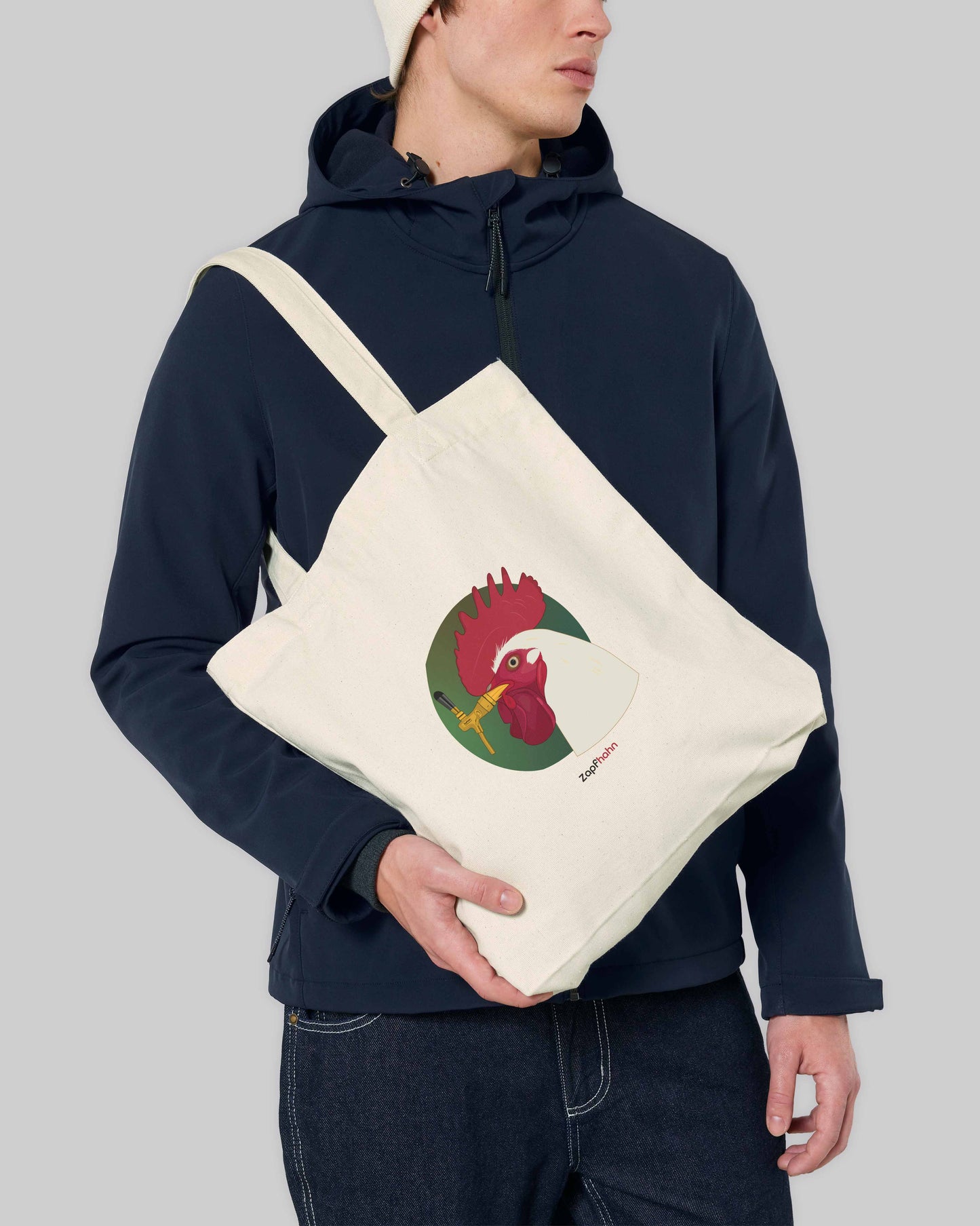 Stofftasche "Zapfhahn" in 2 verschiedenen Farben