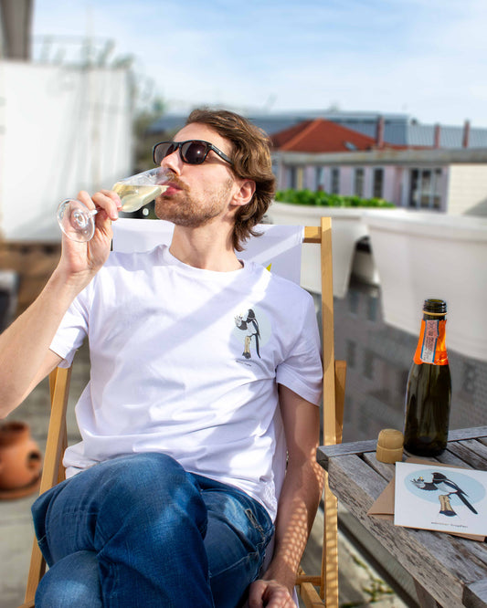 unisex Organic Shirt 2.0 "edelster Tropfen" in 2 verschiedenen Farben