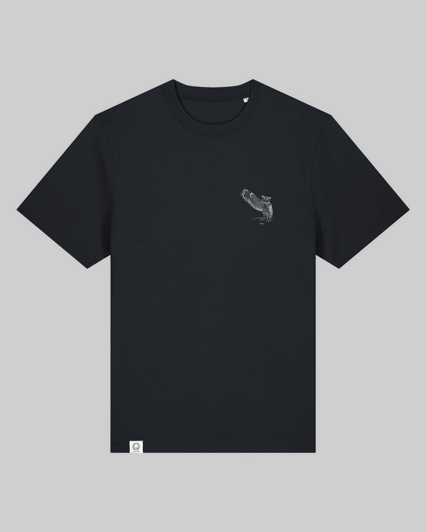 unisex Organic Shirt 2.0 "huhu" in 3 verschiedenen Farben und insgesamt 6 verschiedenen Varianten