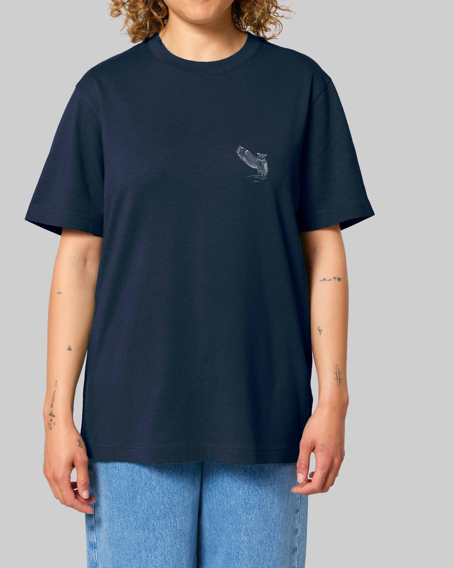 unisex Organic Shirt 2.0 "huhu" in 3 verschiedenen Farben und insgesamt 6 verschiedenen Varianten