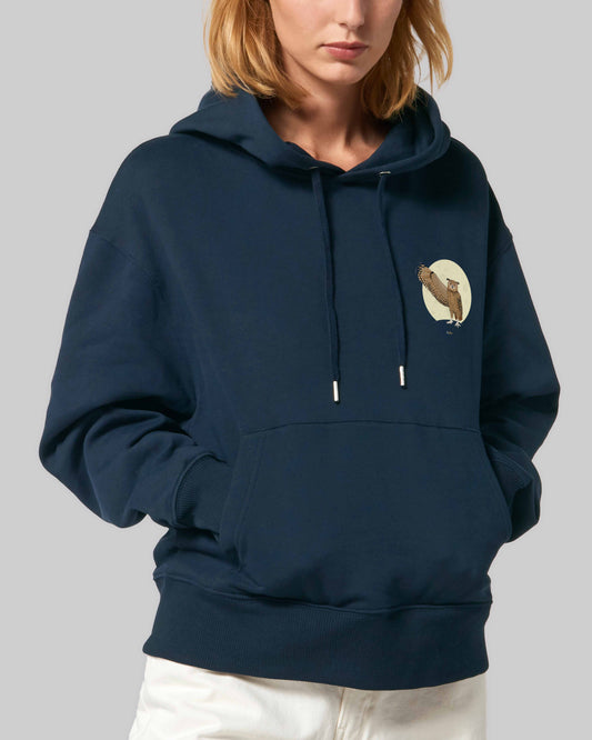 unisex Hoodie "huhu" in 3 verschiedenen Farben und insgesamt 6 verschiedenen Varianten