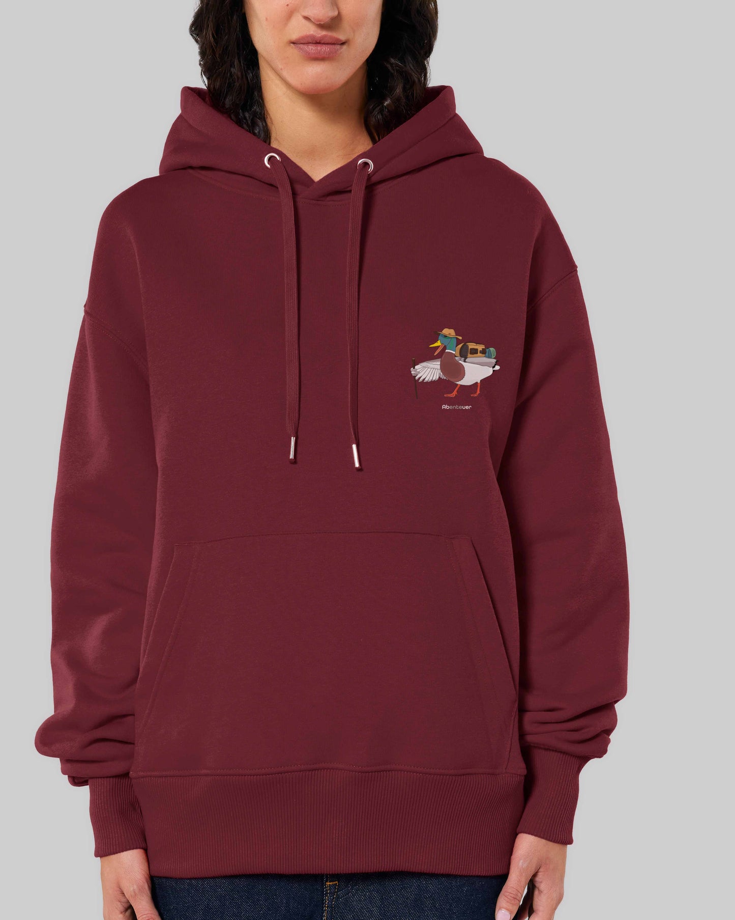 unisex Hoodie "Abenteuer" in 3 verschiedenen Farben