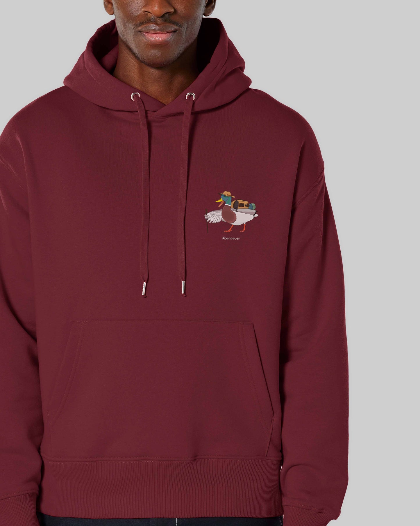 unisex Hoodie "Abenteuer" in 3 verschiedenen Farben