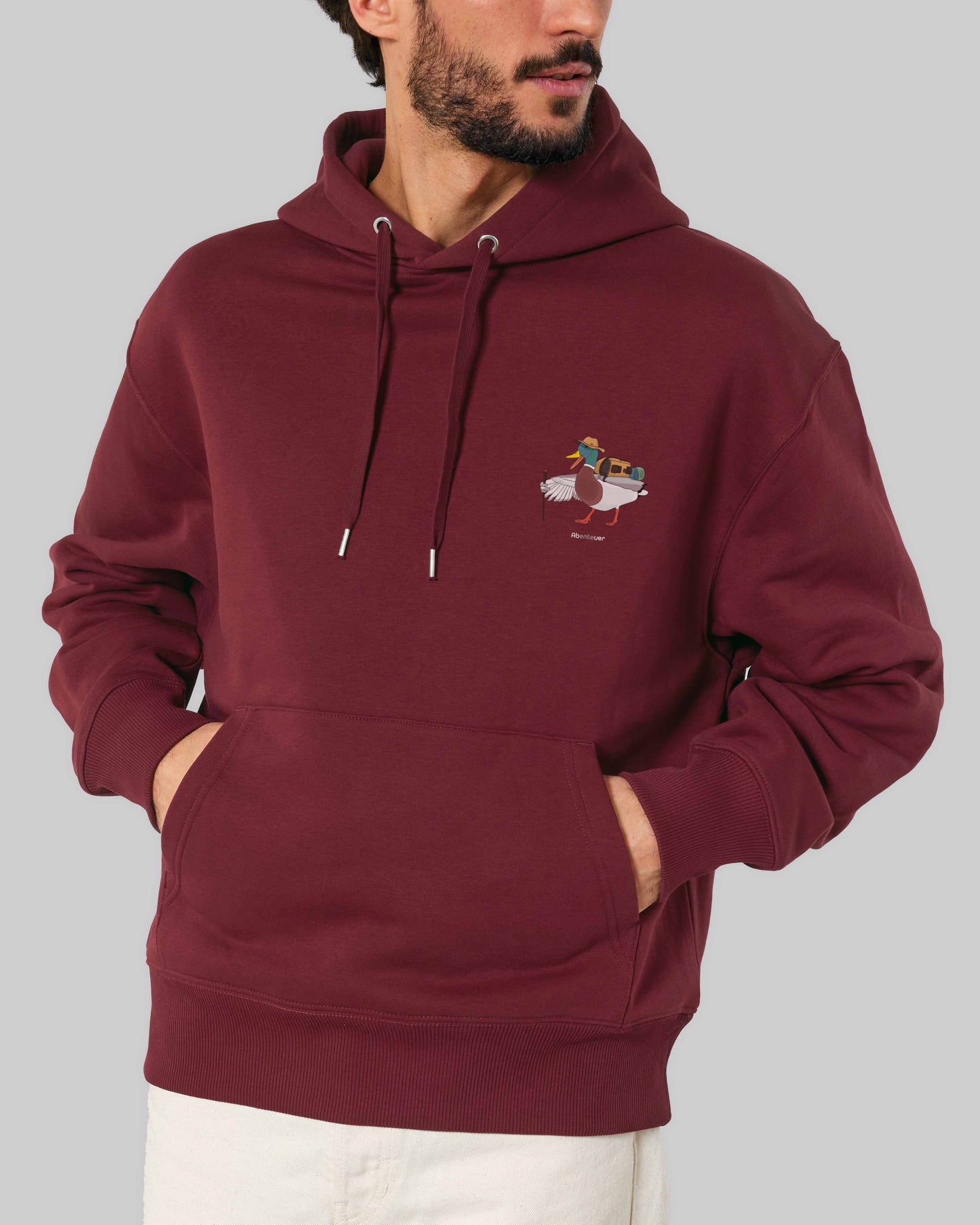 unisex Hoodie "Abenteuer" in 3 verschiedenen Farben