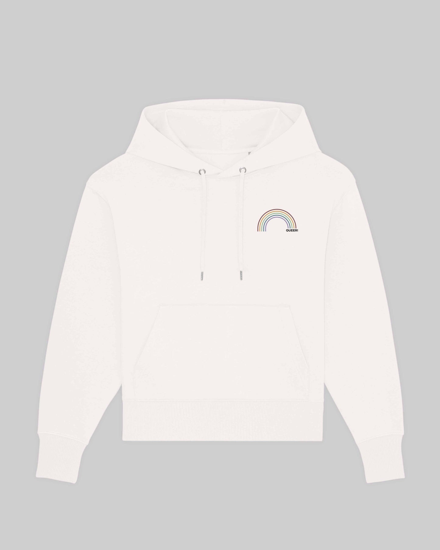 unisex Hoodie "queer Regenbogen" in 9 verschiedenen Farben