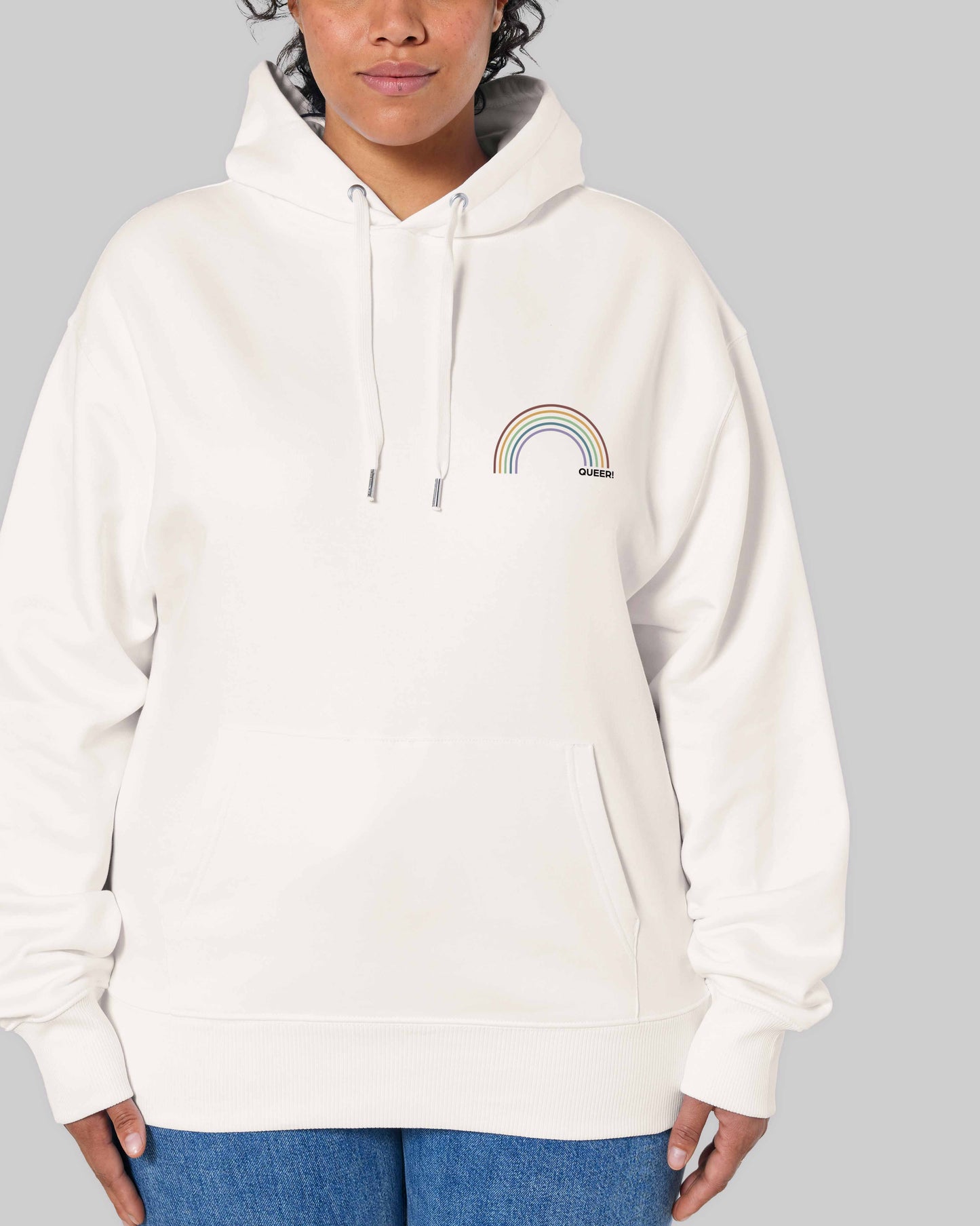 unisex Hoodie "queer Regenbogen" in 9 verschiedenen Farben