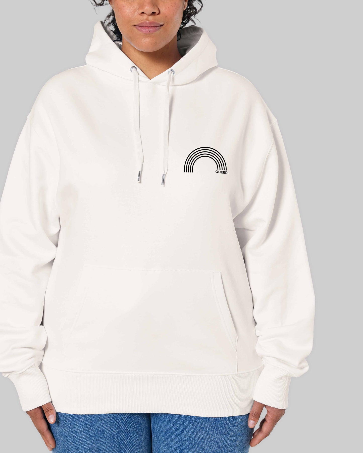 unisex Hoodie "queer Regenbogen" in 9 verschiedenen Farben