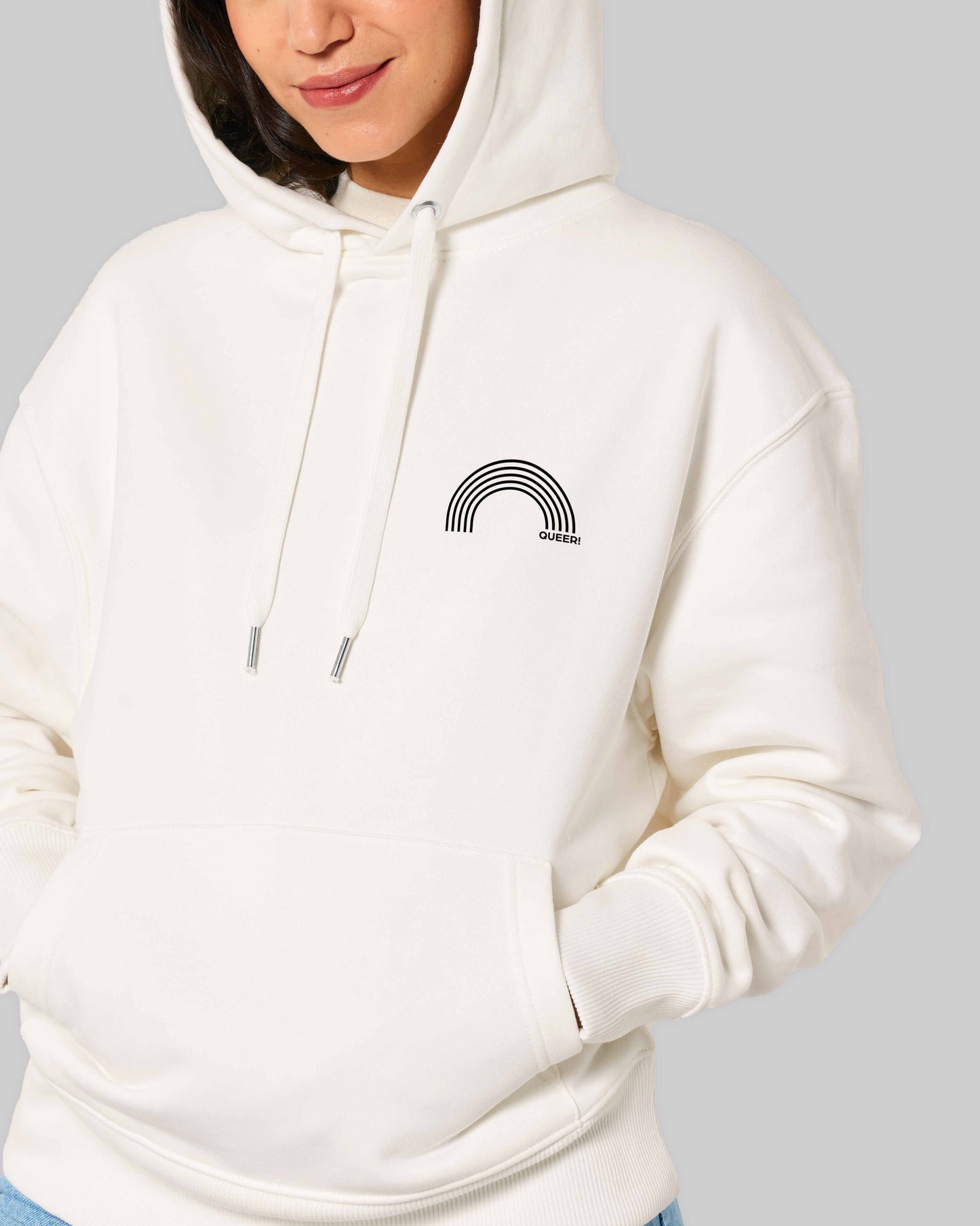 unisex Hoodie "queer Regenbogen" in 9 verschiedenen Farben