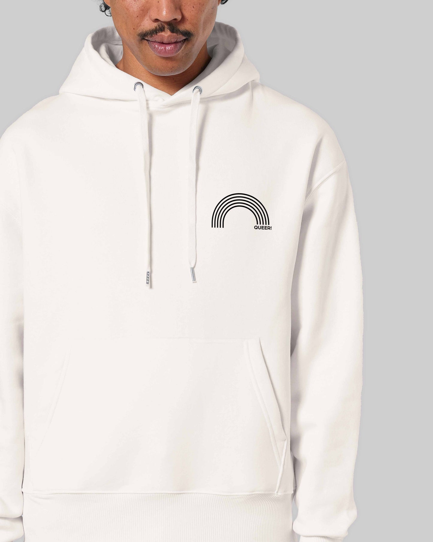 unisex Hoodie "queer Regenbogen" in 9 verschiedenen Farben