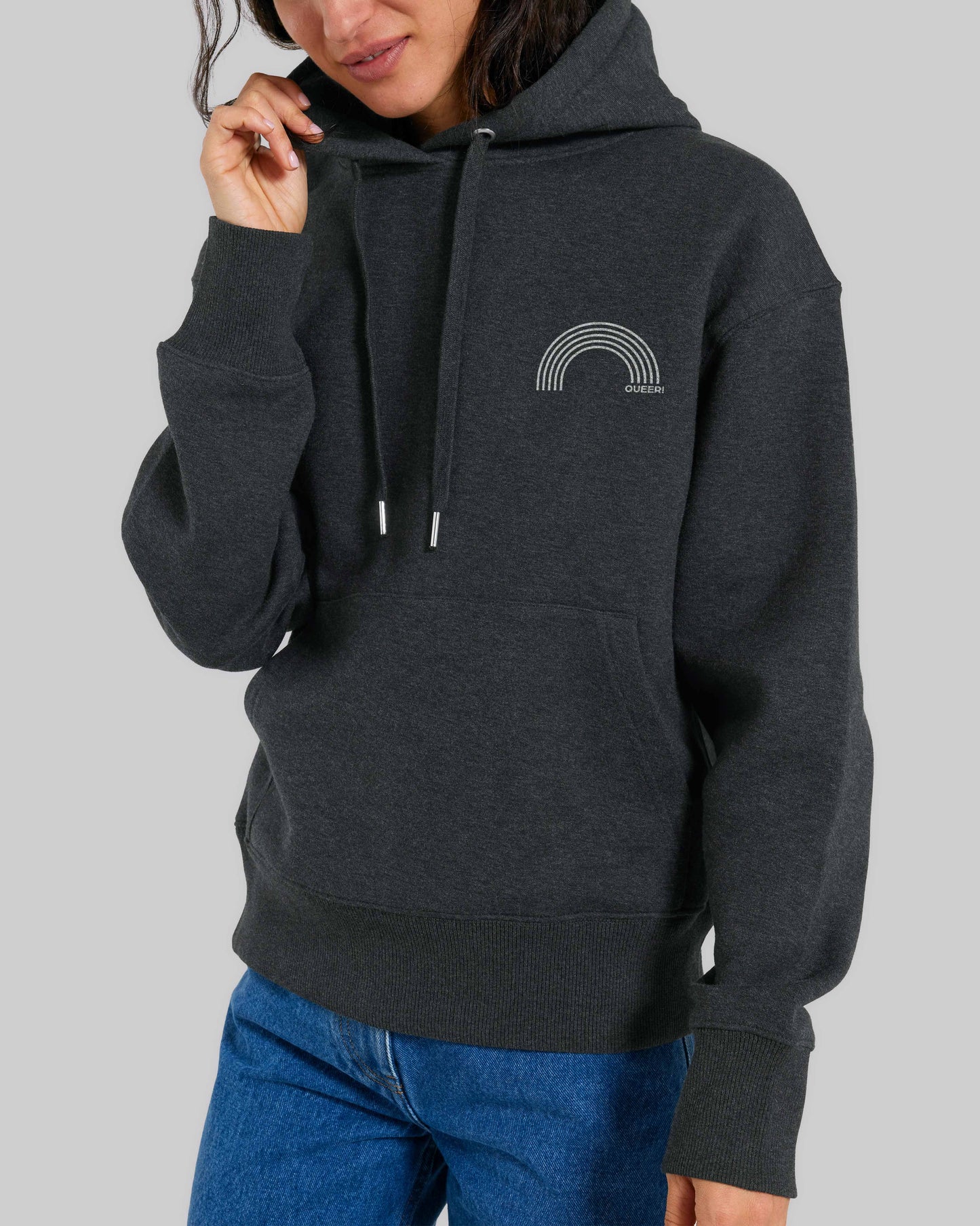 unisex Hoodie "queer Regenbogen" in 9 verschiedenen Farben