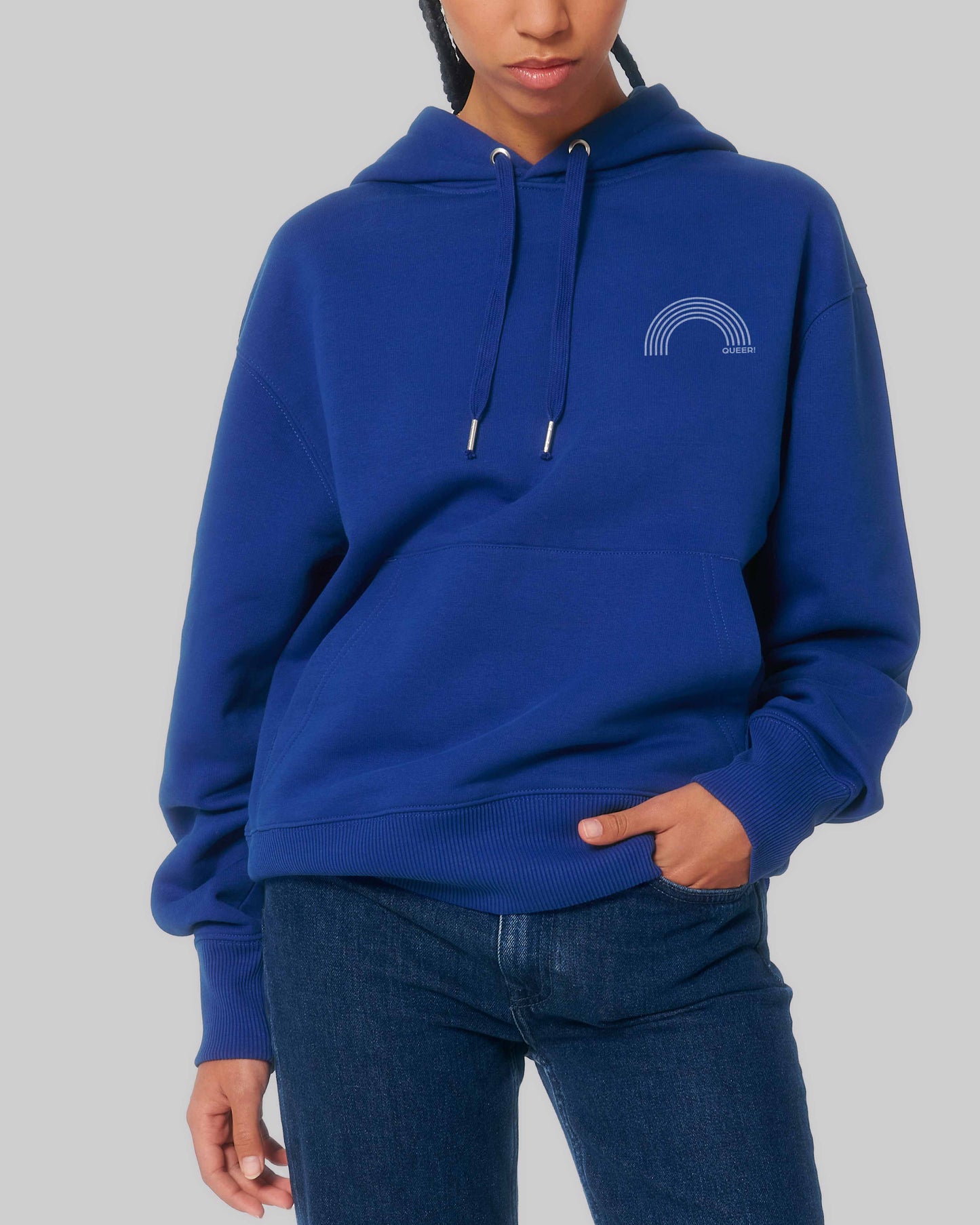 unisex Hoodie "queer Regenbogen" in 9 verschiedenen Farben