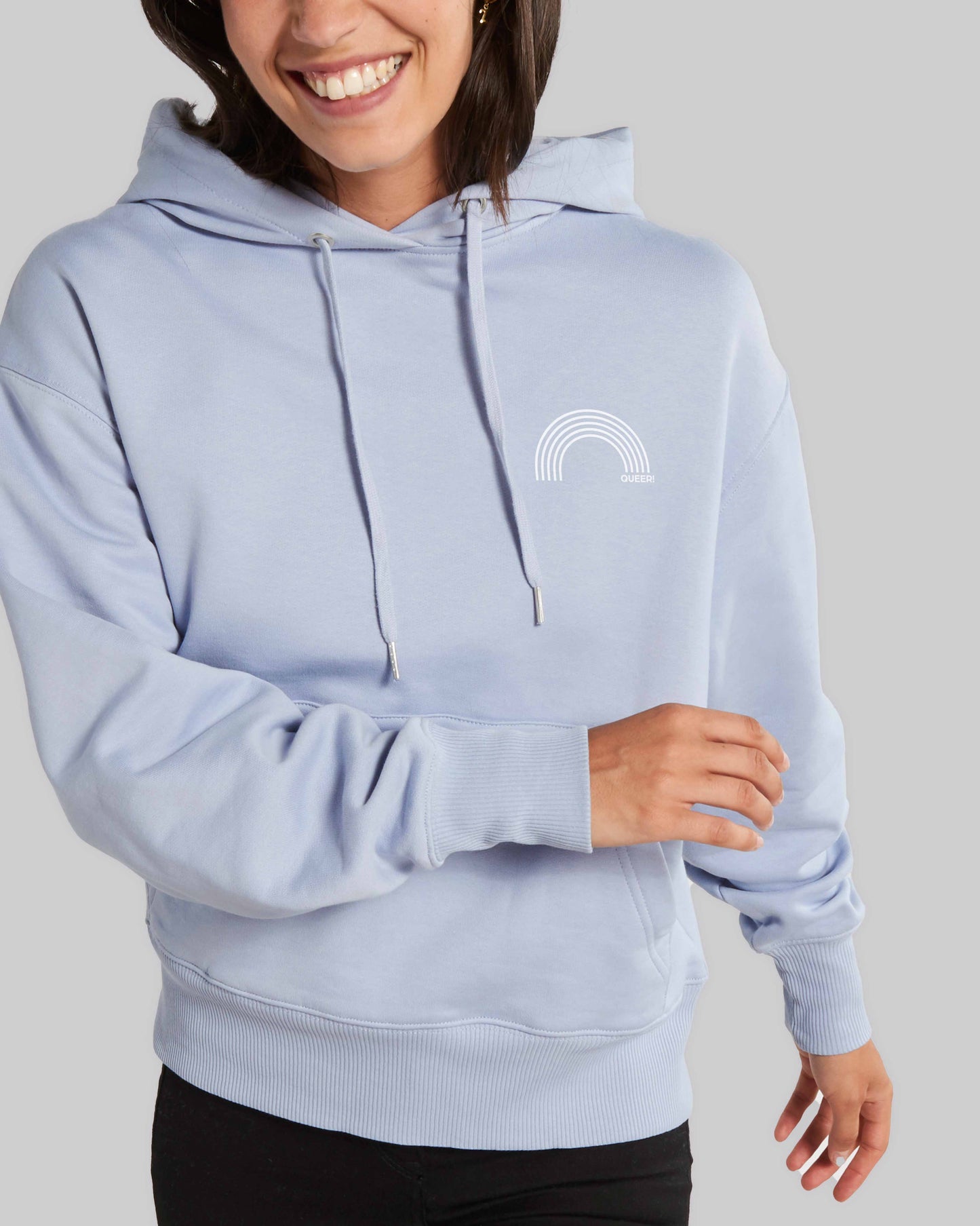 unisex Hoodie "queer Regenbogen" in 9 verschiedenen Farben