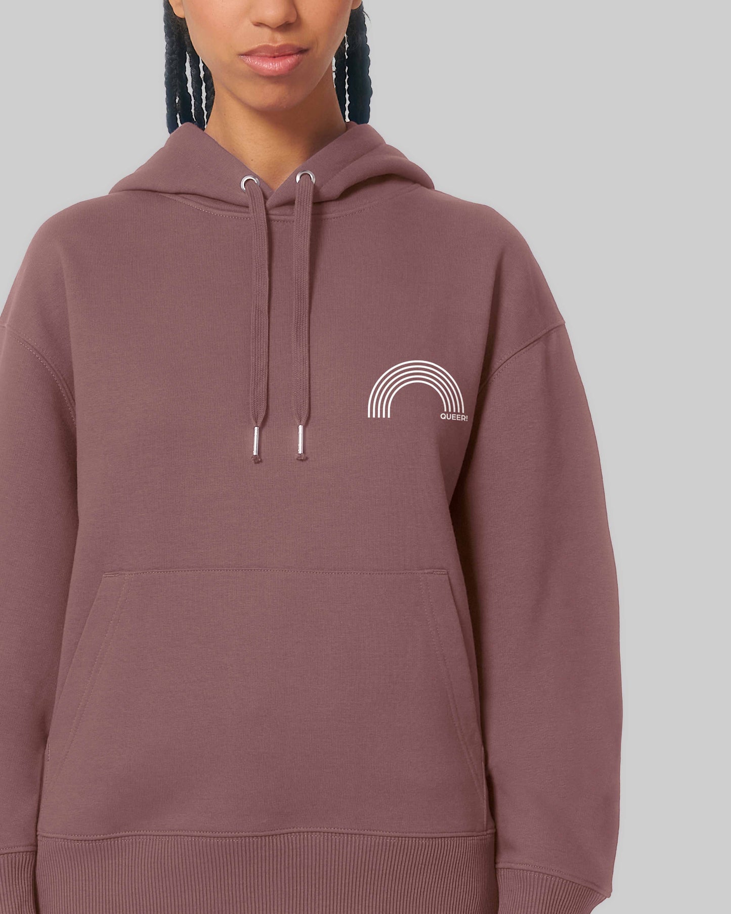 unisex Hoodie "queer Regenbogen" in 9 verschiedenen Farben