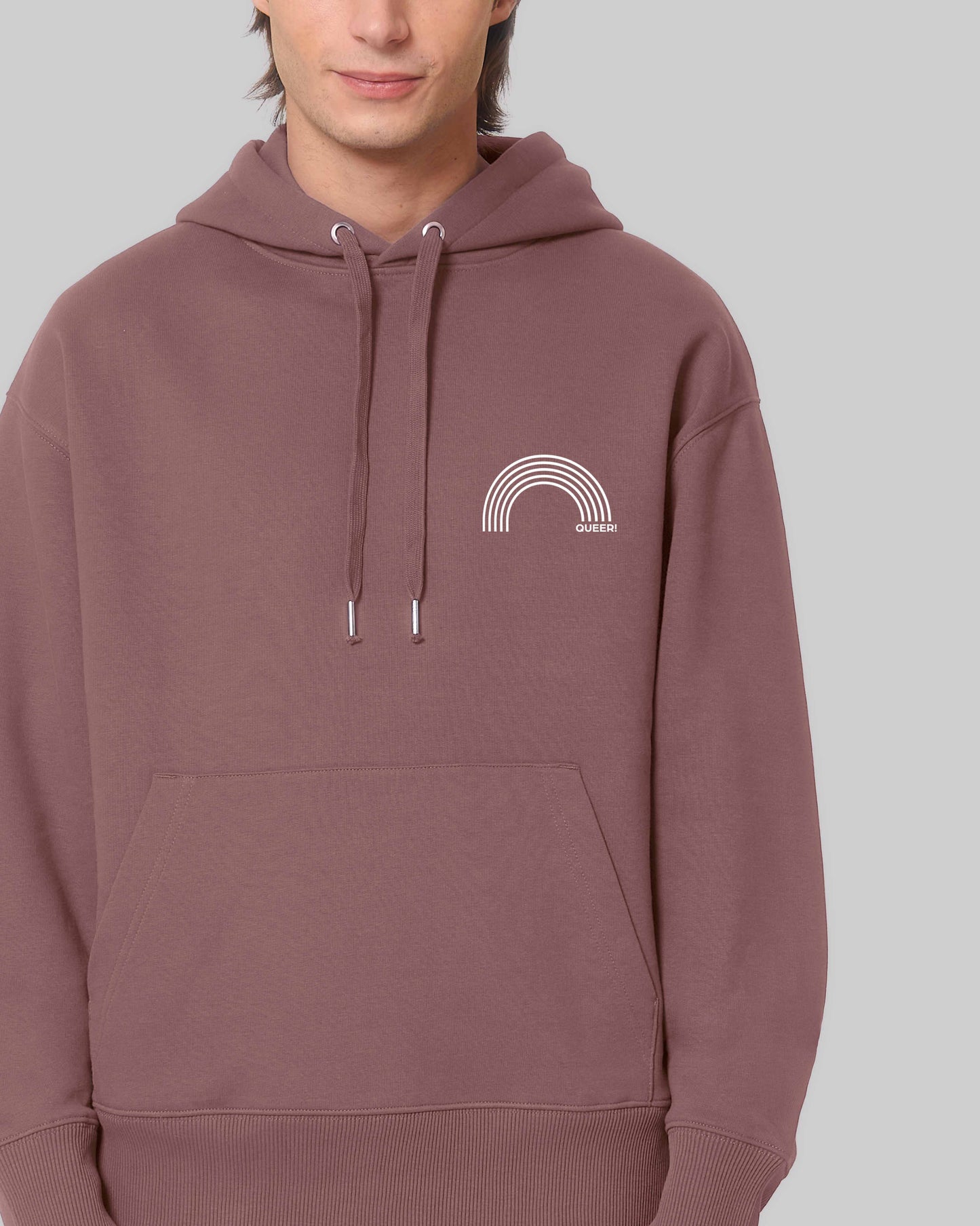 unisex Hoodie "queer Regenbogen" in 9 verschiedenen Farben