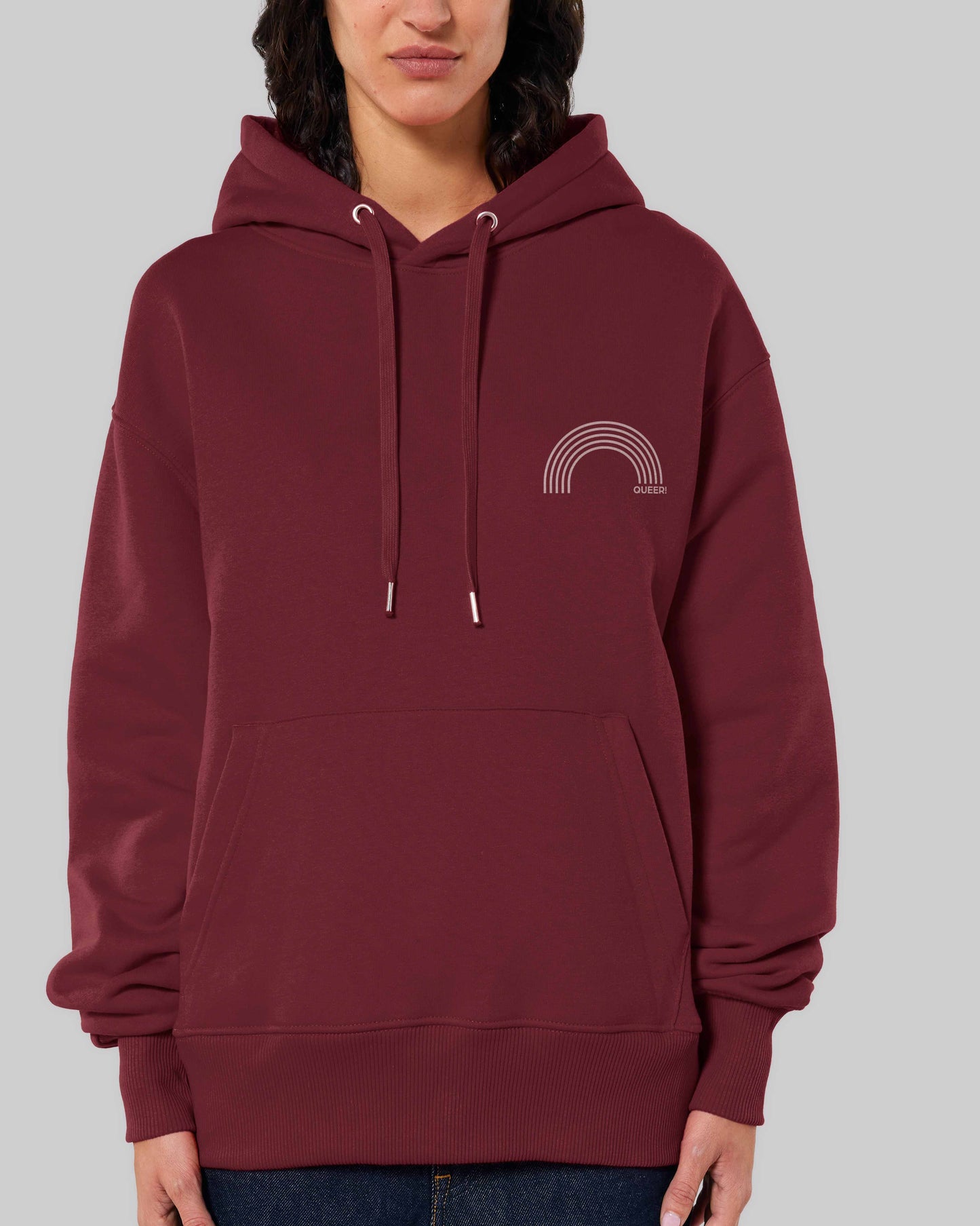 unisex Hoodie "queer Regenbogen" in 9 verschiedenen Farben