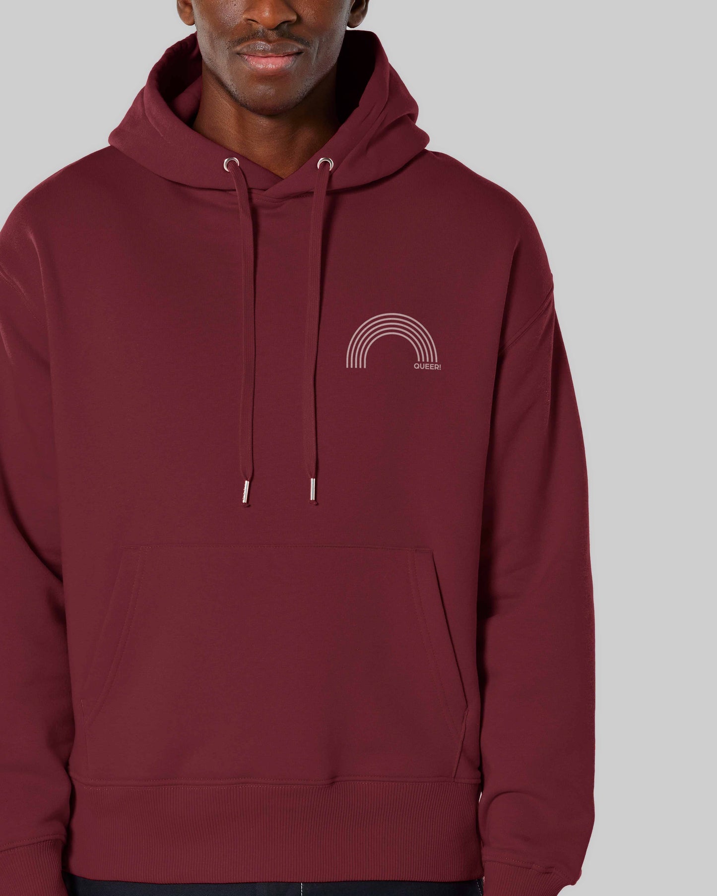 unisex Hoodie "queer Regenbogen" in 9 verschiedenen Farben