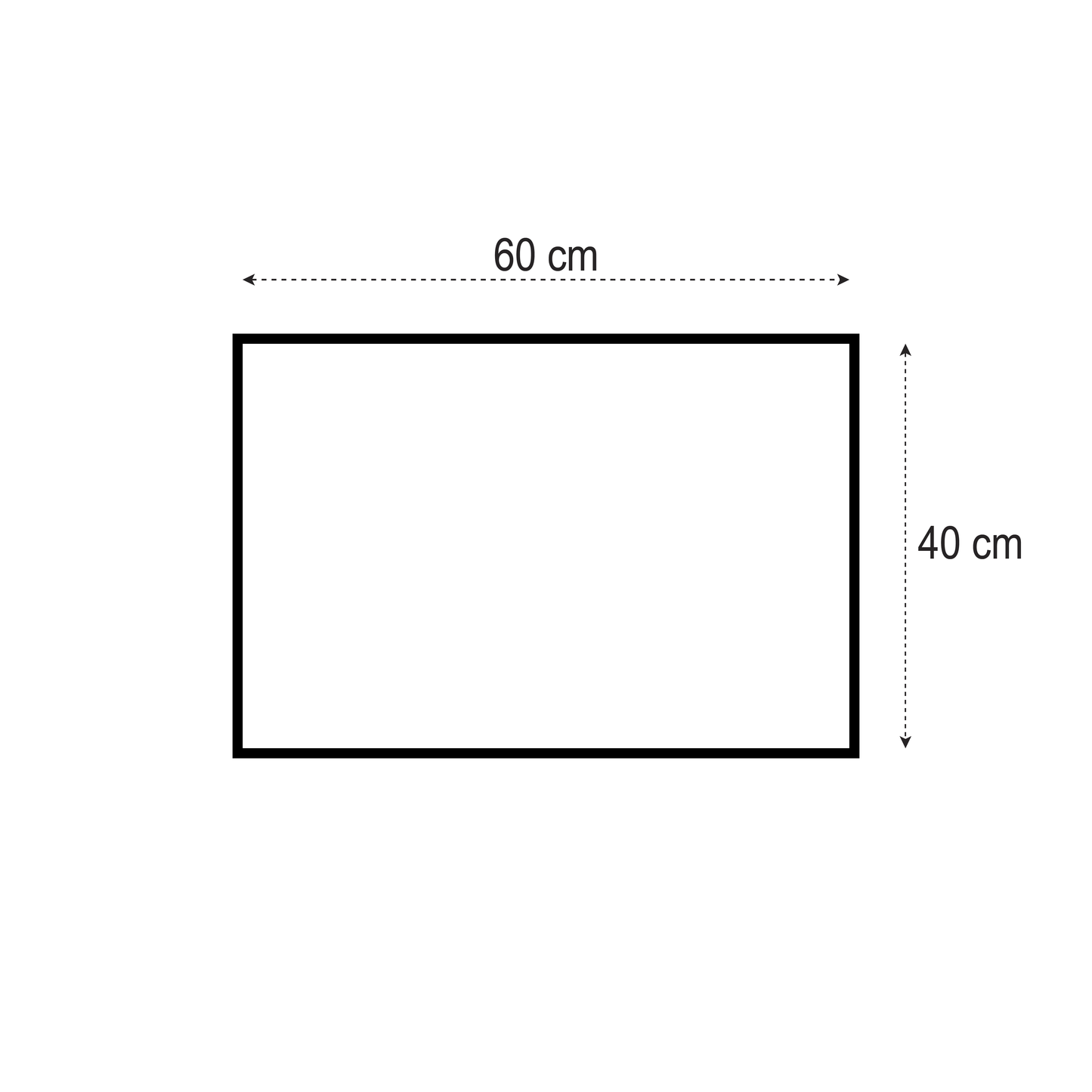 Fußmatte mit Gummirand "huhu"