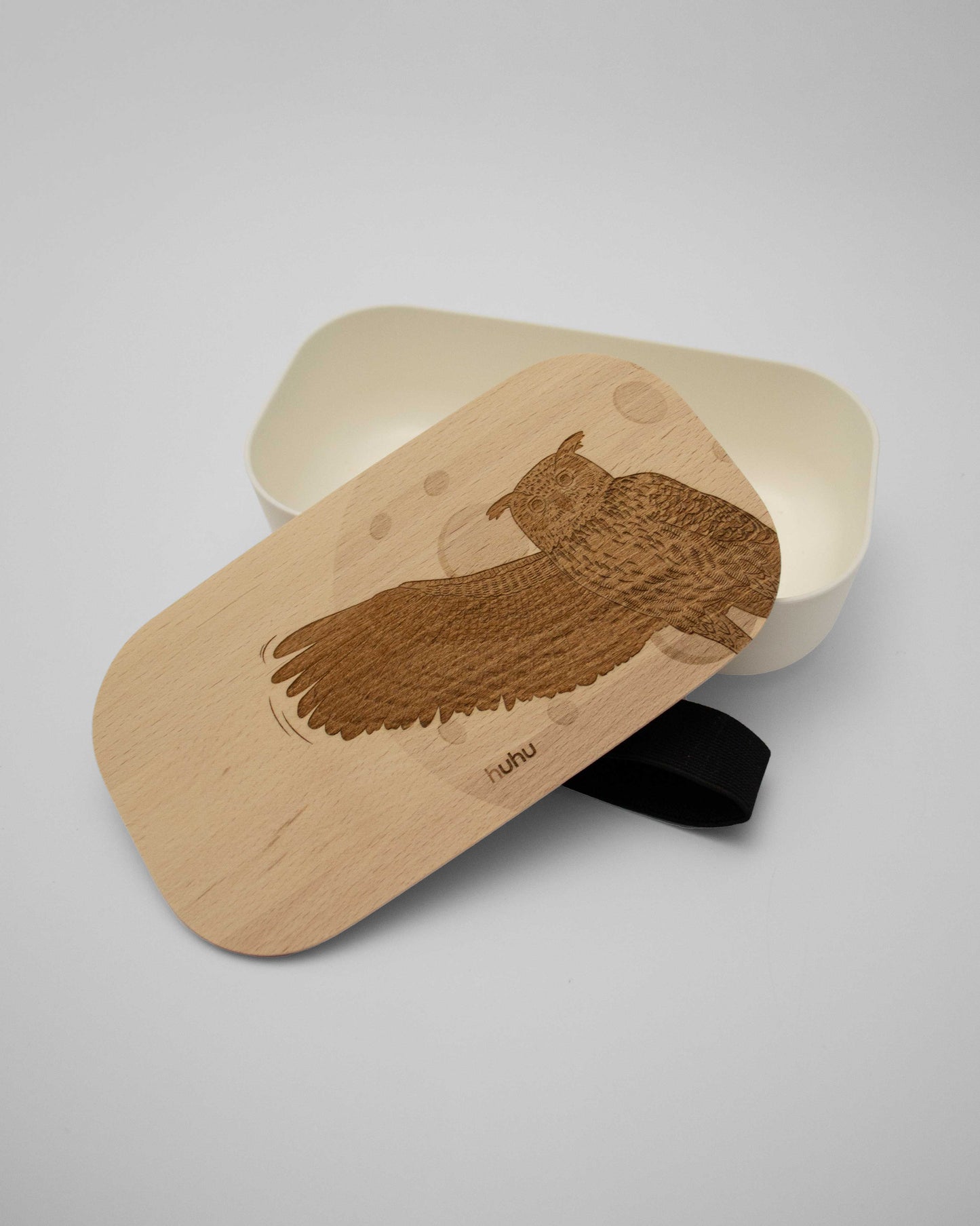 Vorratsdose "huhu" mit Holzdeckel