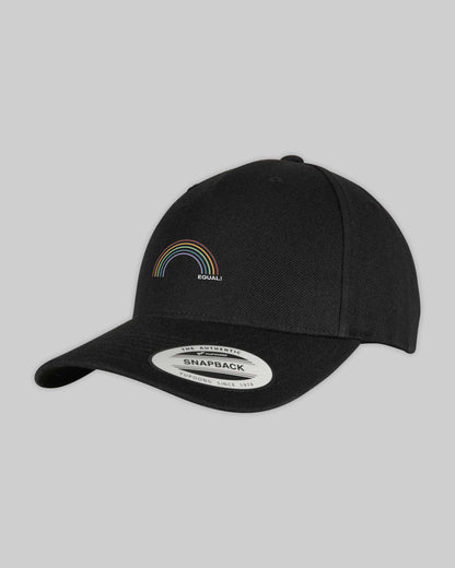 Snapback Cap "equal Regenbogen" in 6 verschiedenen Farben