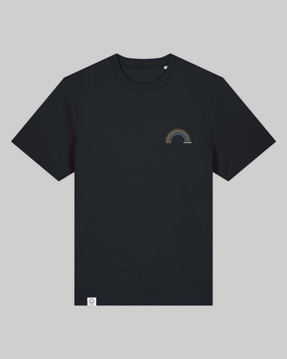 unisex Organic Shirt 2.0 "queer Regenbogen" in 2 verschiedenen Farben und insgesamt 6 verschiedenen Varianten