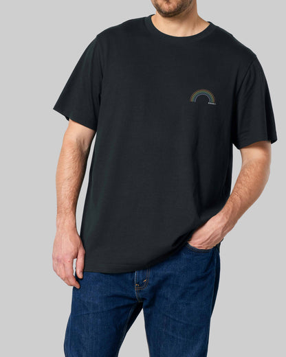 unisex Organic Shirt 2.0 "equal Regenbogen" in 2 verschiedenen Farben und insgesamt 6 verschiedenen Varianten