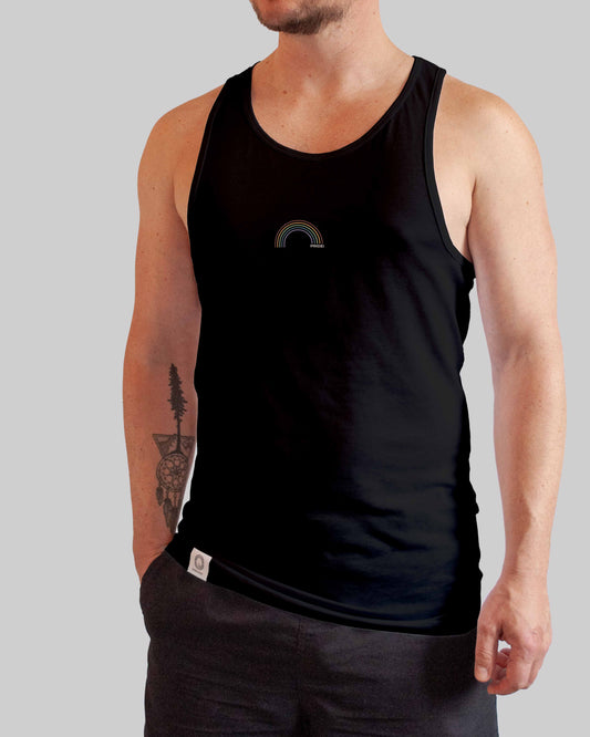 organic Tanktop "pride Regenbogen" in 3 verschiedenen Farben und insgesamt 8 verschiedenen Varianten