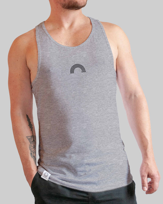 organic Tanktop "queer Regenbogen" in 3 verschiedenen Farben und insgesamt 8 verschiedenen Varianten