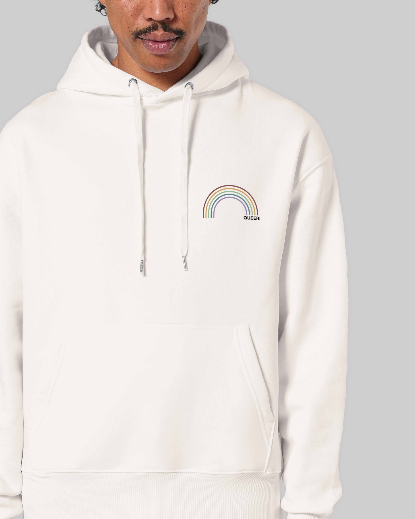 unisex Hoodie "queer Regenbogen" in 9 verschiedenen Farben