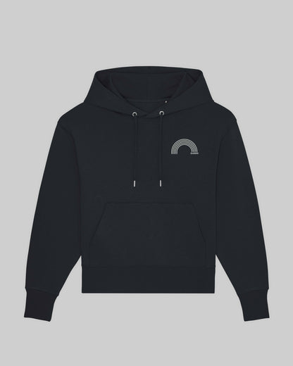 unisex Hoodie "queer Regenbogen" in 4 verschiedenen Farben