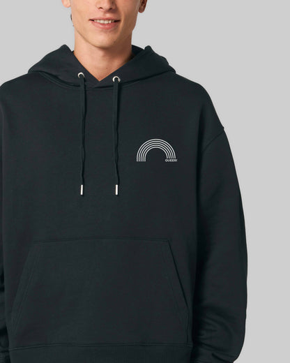 unisex Hoodie "queer Regenbogen" in 4 verschiedenen Farben