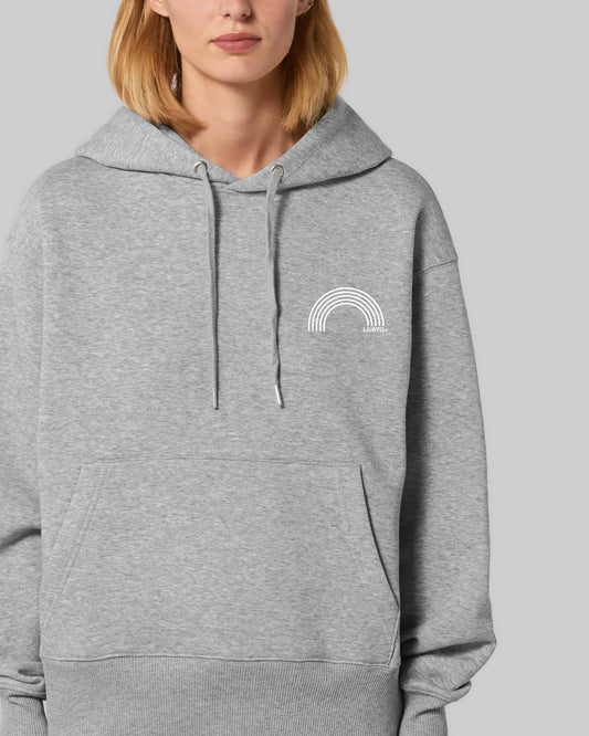 unisex Hoodie "lgbtq+ Regenbogen" in 4 verschiedenen Farben
