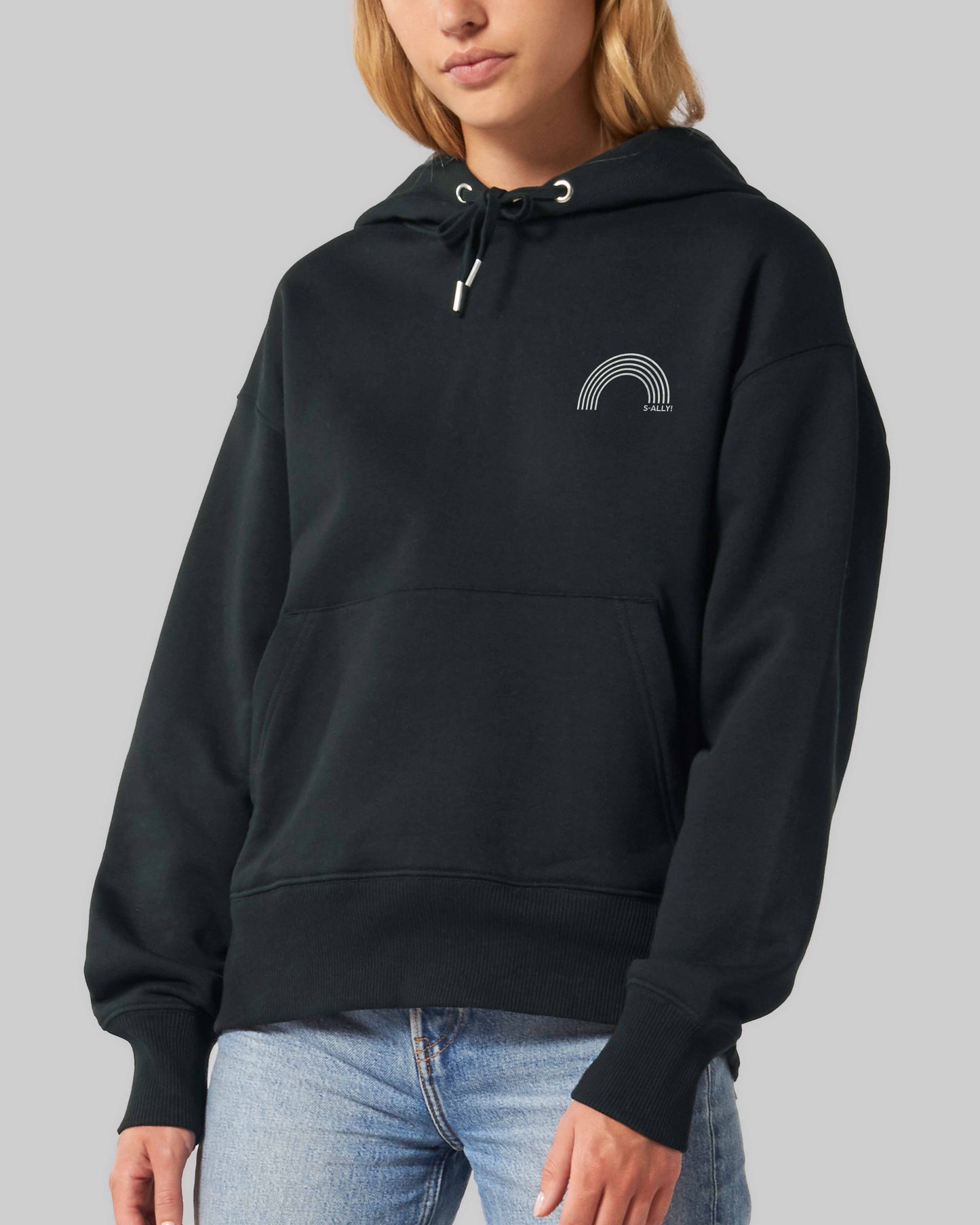 unisex Hoodie "s-ally Regenbogen" in 4 verschiedenen Farben